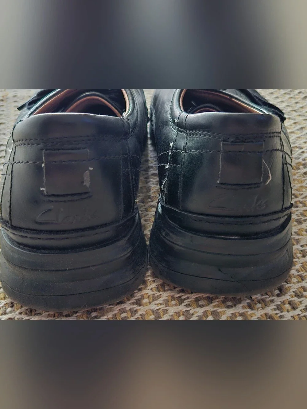 Cole Haan Men's Black Slip On Leather Shoes Size 10 M